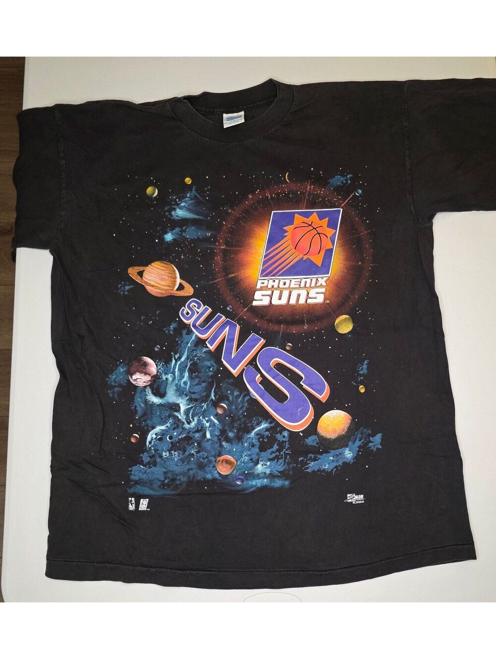 90s NBA Phoenix Suns Galaxy Single Stitch Tee